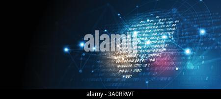 Cyber security protection devices from hacker attack Stock Vector