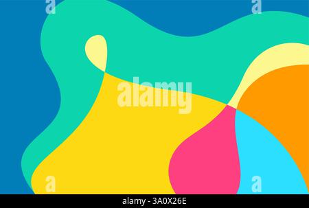 Abstract color pattern background colorful design Stock Vector