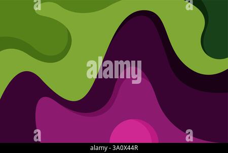 Modern backgrounds with abstract elements and dynamic shapes. fluid vector background Stock Vector