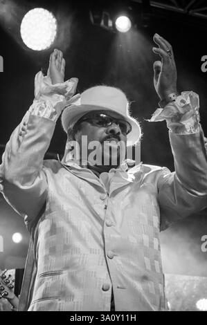 George clinton and parliament Black and White Stock Photos