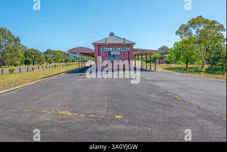 Old Station Platform At Historic Wallangarra Railway Station