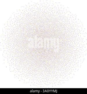 Gradient Stipple shadow. Shadow effect dots texture background. Noise Grainy Texture. Circle and Oval shape Stock Vector