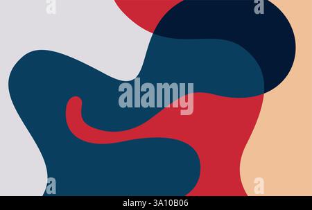 abstract pattern background design, abstract background with fluid and wave design Stock Vector