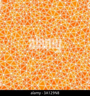 Minimalistic triangles background. Rounded solid shapes in frames. Small triangles size. Monotone style. Repeatable pattern. Modern vector tiles. Stock Vector