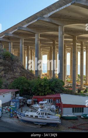 The Concrete Structure Of The Runway Extension At Funchal Airport the-concrete-structure-of-the-runway-extension-at-funchal-airport
