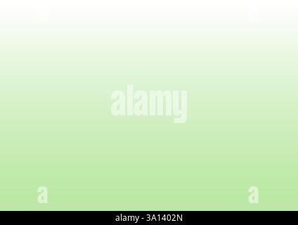 Soft gradient background in green and white tones for calm and minimalistic design Stock Photo
