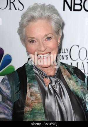 Lee Meriwether arriving at the premiere of Warner Bros Television's ...