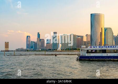 United States, New Jersey, Jersey City, Paulus Point Stock Photo