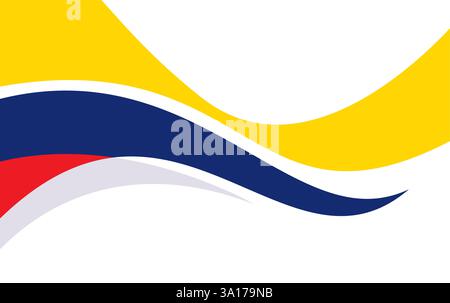 abstract wave background design element vector Stock Vector