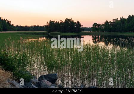 Morning by the sea in October. 2022-10-01 08:33 Stock Photo