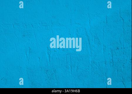 Stone texture of a light blue wall as background Stock Photo