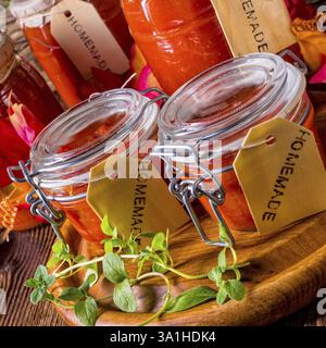 Mason jar Stock Photo