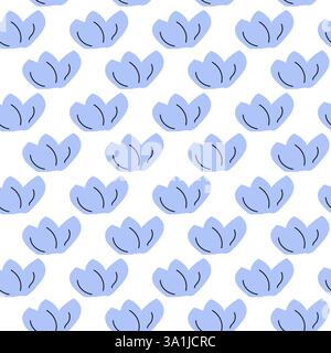 Playful cowboy hat themed pattern for children's products and textile design. Stock Vector