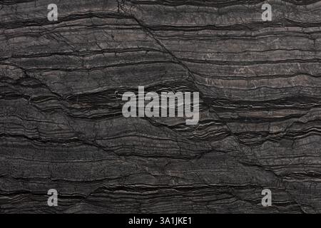 Silver Wave Marble texture, background in a grey tone for stylish design. Stock Photo