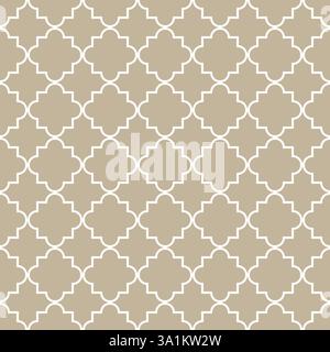 Seamless pattern with moroccan tiles background Stock Vector