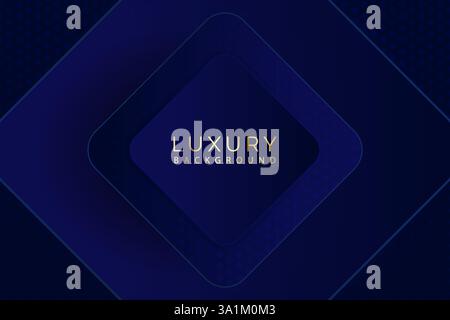 Dark blue gradient dotted style texture Stock Vector