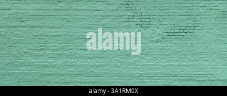 plastered painted brick wall abstract background Stock Photo
