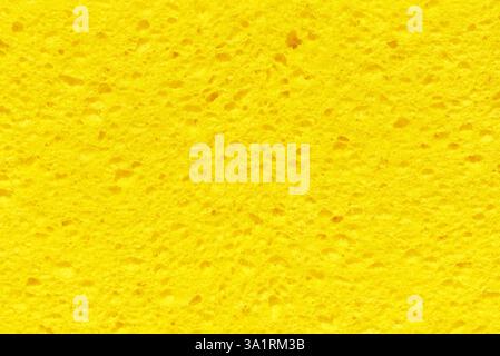 yellow porous foam abstract sponge background design element Stock Photo