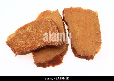 Rice cake zi ba on a white background Stock Photo