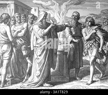 David is anointed king. Samuel anoints David and the spirit of the Lord ...