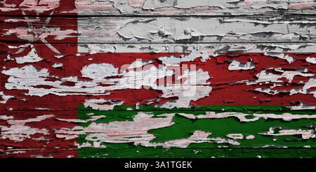 Grunge Flag Oman Stock Photo - Alamy