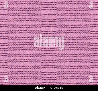 Background with hexagon pattern. Hexagon mosaic background with inner solid cells. Purple color tones. Smallish hexagon shapes. Seamless design. Stock Vector