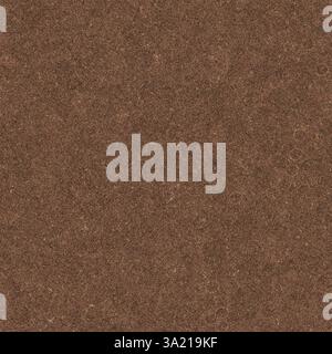 Seamless brown felt material texture background showing tiny fibers Stock Photo