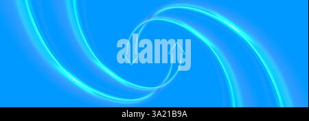 Two arrows go round. Exchange and money transfer. Circulation arrows in motion. Stock Vector