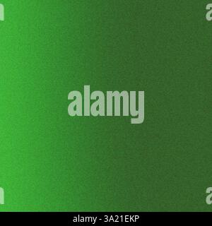 Abstract background with a smooth gradient in dark green and emerald shades, enhanced with a grainy noise effect. Ideal for designs, banners and backg Stock Photo
