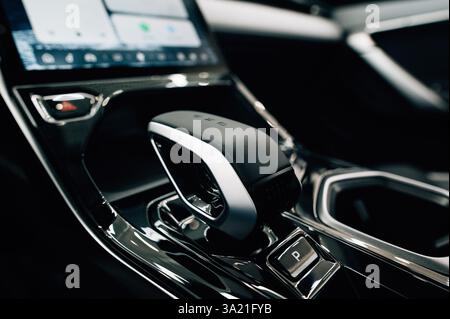 Automatic transmission and drive mode Stock Photo