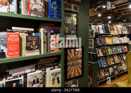 The Book Lady Boostore in historic Savannah. Stock Photo