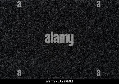 Gray fluffy fleece texture background macro close up view Stock Photo