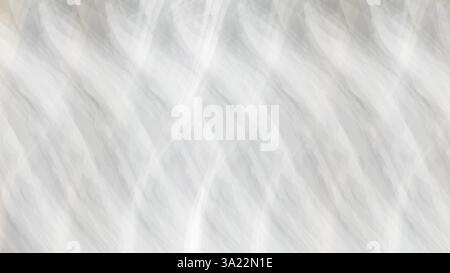 Abstract flow smoke pattern in light gray background. An abstract background with flowing white textures and a soft, organic feel Stock Vector