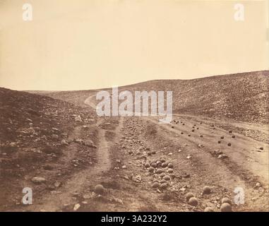 The Valley of the Shadow of Death 1855 by Roger Fenton Stock Photo - Alamy