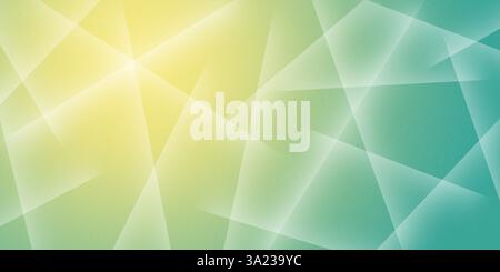 Abstract green background with glowing lines. The design is perfect for banners, posters, headlines and covers. Stock Photo