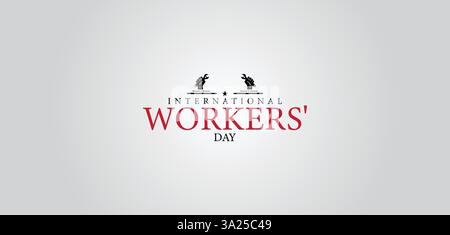Honoring Workers Worldwide The Significance of International Workers Day Stock Vector