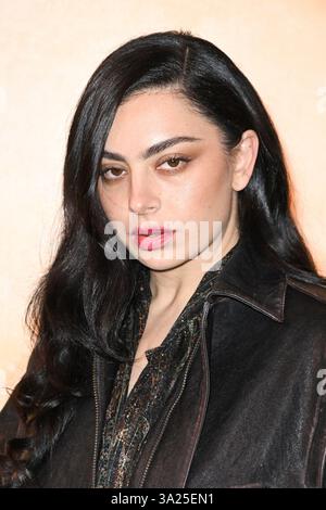 Charli XCX attending the Saint Laurent Womenswear Spring/Summer 2026 ...