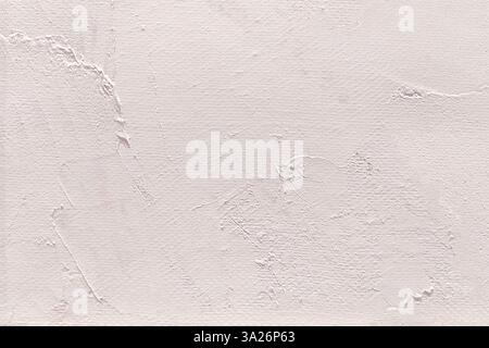 Rough large light brushstrokes of oil paint on canvas. Artistic vintage background for in design. Stock Photo