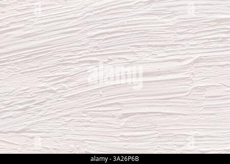 Rough large light brushstrokes of oil paint on canvas. Artistic vintage background for in design. Stock Photo