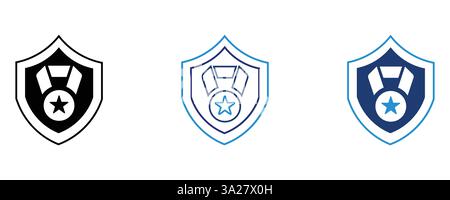 Quality assurance icon set. Stock Vector