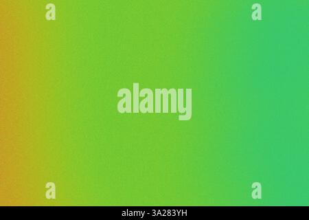 Abstract background with a smooth gradient in green chlorine yellow, enhanced with a grainy noise effect. Ideal for designs, banners and backgrounds. Stock Photo
