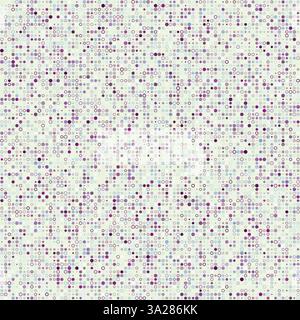 Seamless geometric pattern. Various style circles in multiple colors. Neutral tones with a touch of lavender. Creative vector illustration. Stock Vector