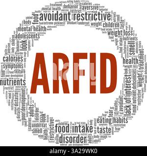 Avoidant Restrictive Food Intake Disorder (ARFID) illustration Stock ...