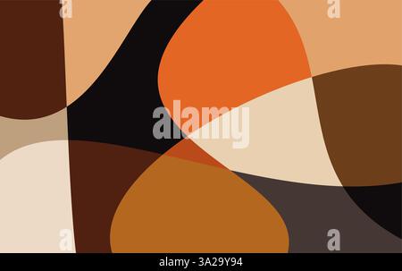 Geometric Abstract Minimalist Background for Wall Art or poster. Simple Background Stock Vector