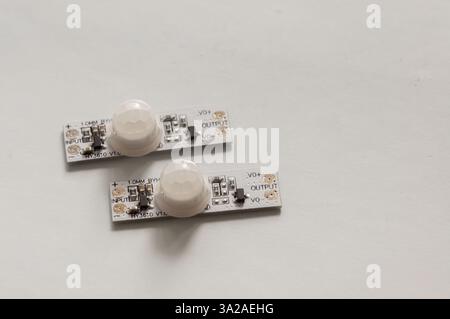 IR motion sensor load switch Stock Photo