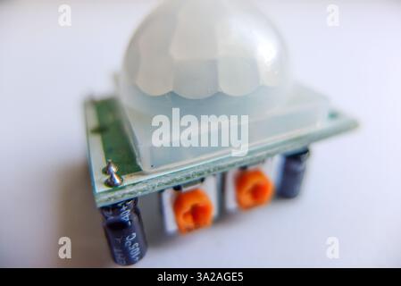 IR motion sensor load switch Stock Photo