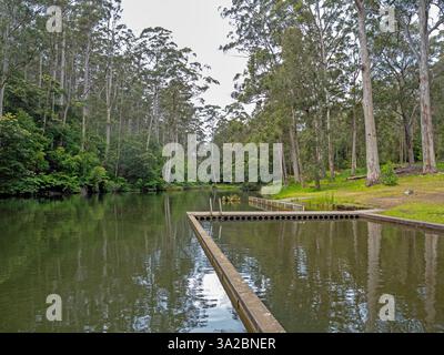 Pemberton Swimming Pool Stock Photo