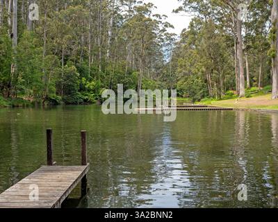 Pemberton Swimming Pool Stock Photo