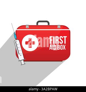 First Aid Box Vector Design. Stock Vector