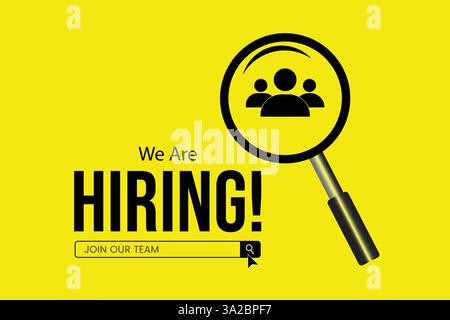 Join us sign for notes at white background Stock Vector